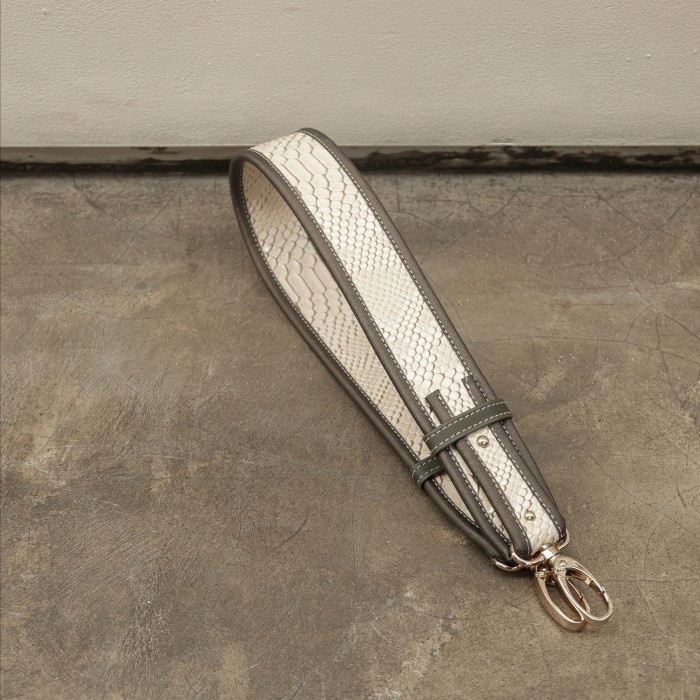 PROMO TAS WANITA JOSVLI - Shoulder Strap in Python Snow TERBARU TAS WANITA IMPORT RANSEL KECIL KEKIN