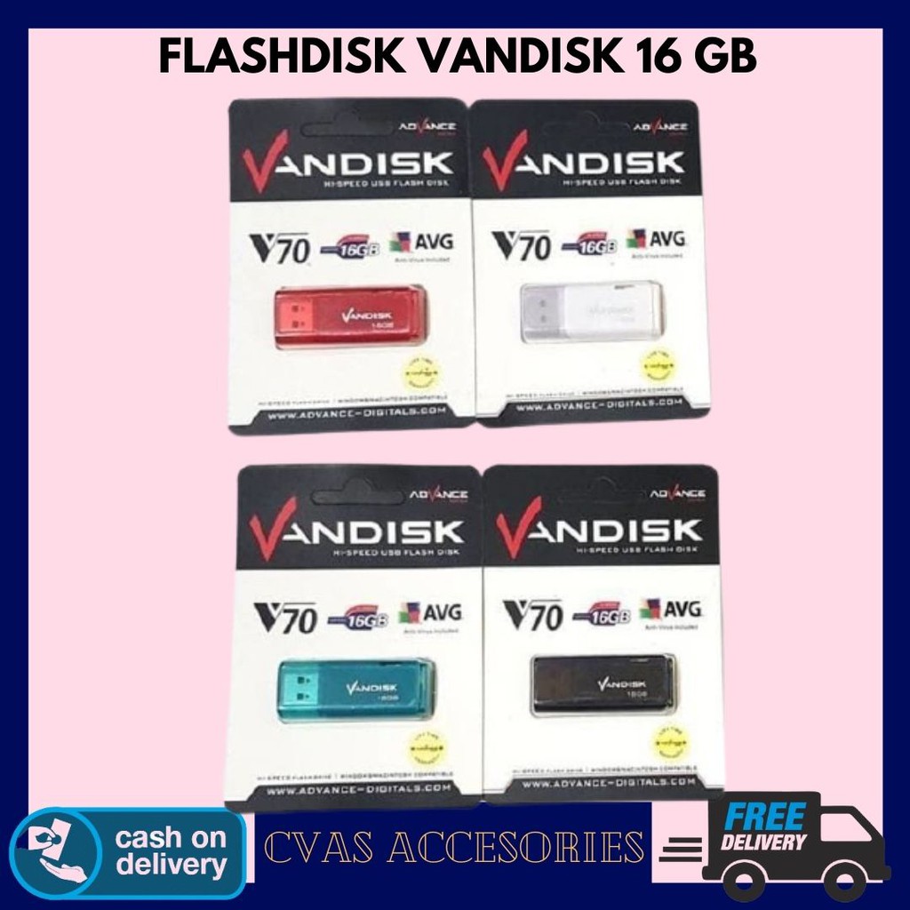 Flashdisk Vandisk V70 -  4 GB