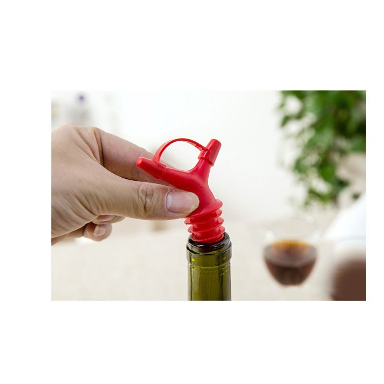 Tutup Penutup Botol Anti Tumpah Bercabang untuk Kecap Asin Wine Minyak