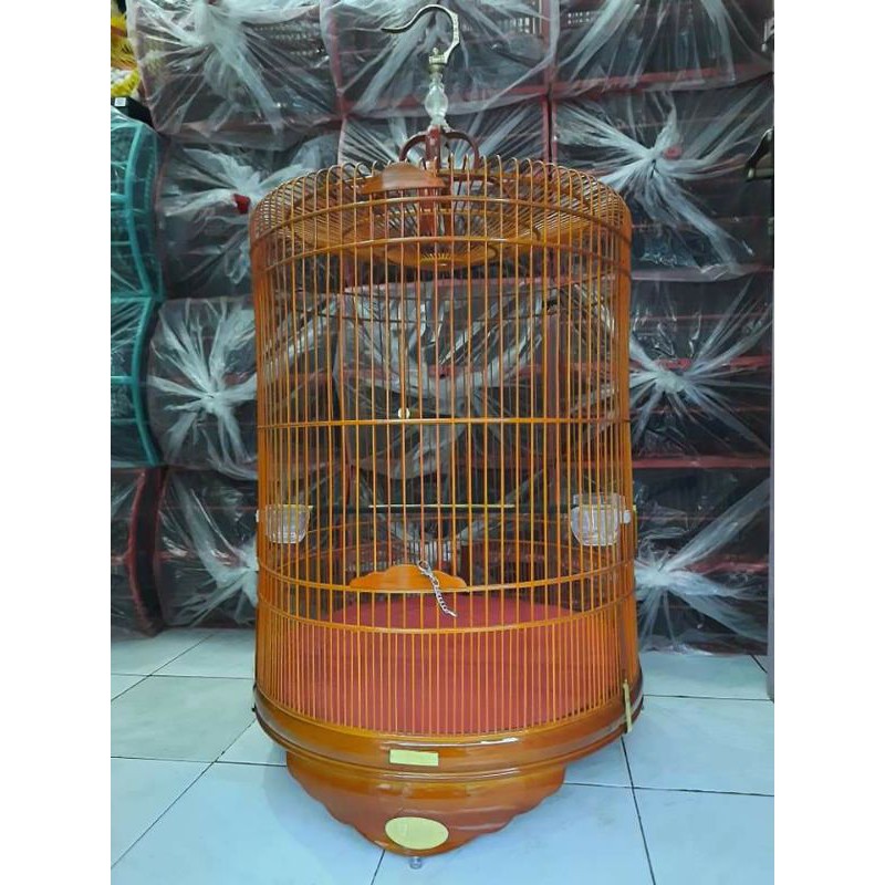 SANGKAR MURAI BNR PVC PRESCUP SUDAH NOMER REGISTRASI//AKSESORIS