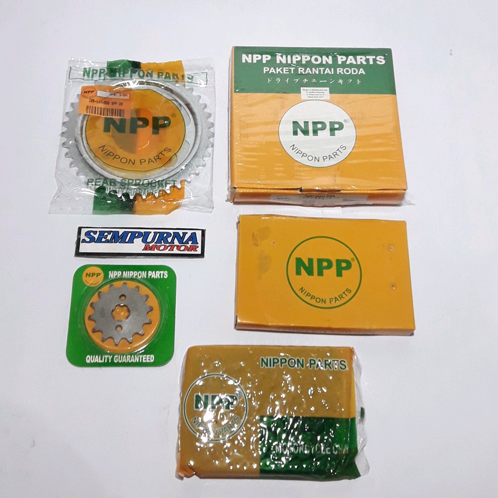 Gir Set GearSet Supra X 125 Injeksi Merek Npp