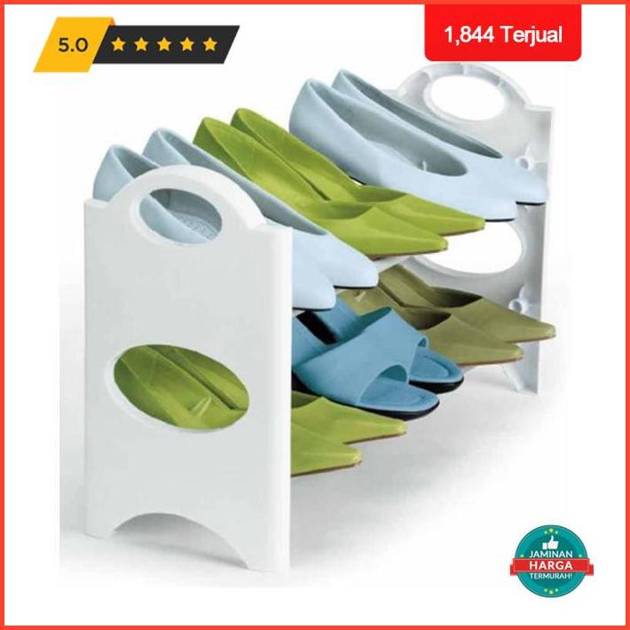 Jual Tempat Kopenyimpanan Jysk Rak Sepatu Shoe Rack Stackable Bjerg