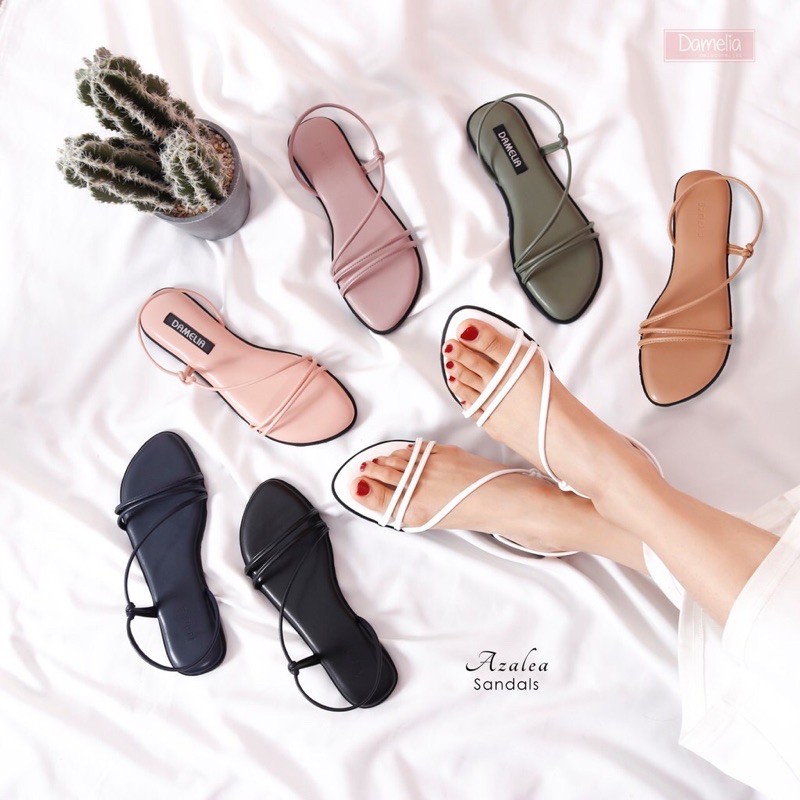 Jual Sandal Cantik Wanita Damelia Azalea Nyaman Simple Shopee Indonesia