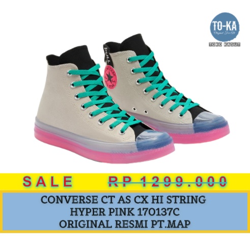 Converse ct as cx hi string hyper pink 170137c