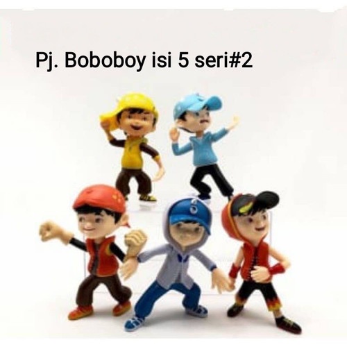 Topper Kue Figure Boboiboy Galaxy Set isi 5