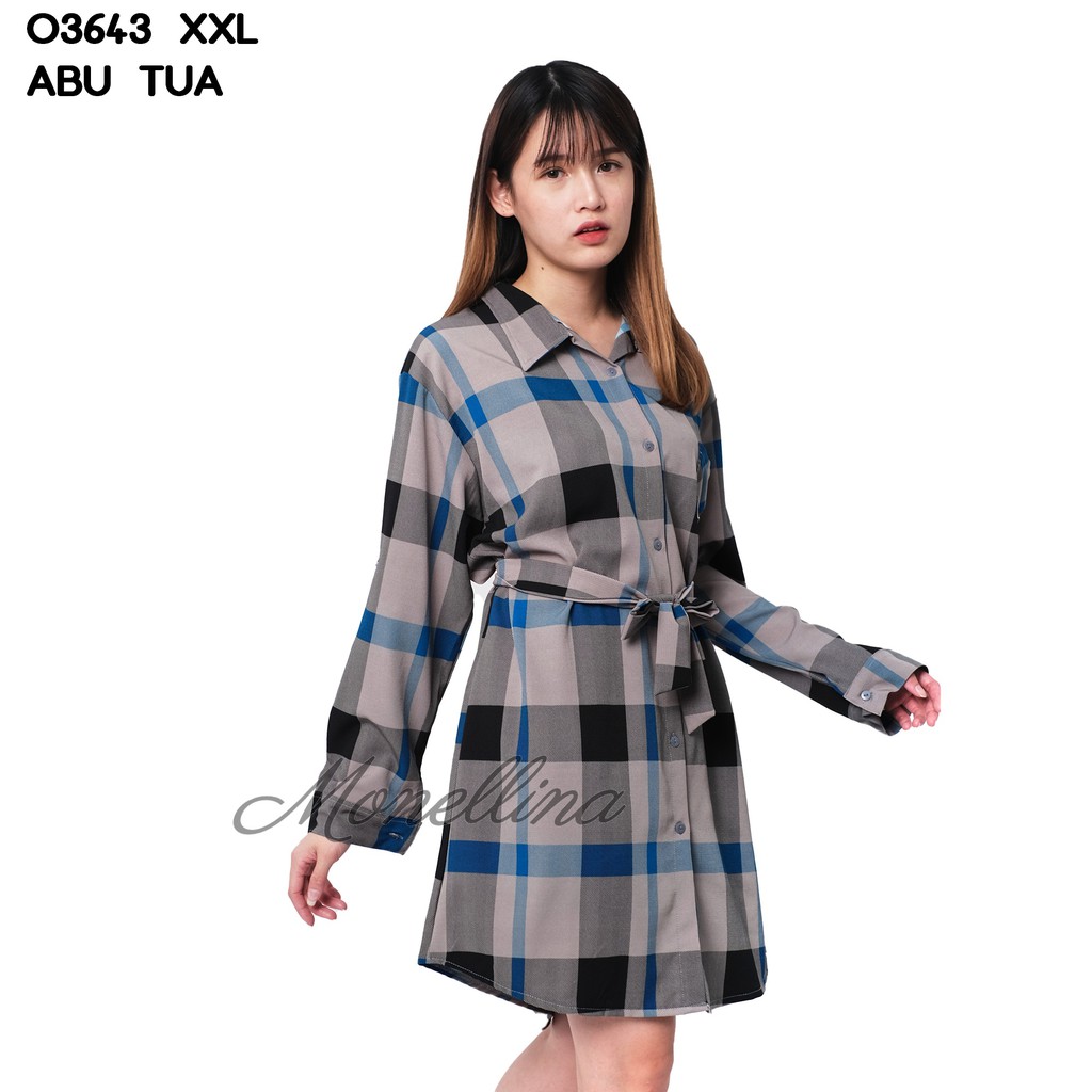 BL 03643 Baju Tunik XXL Jumbo Murah Wanita Kekinian BL 03643 Baju Tunik XXL Jumbo Murah Wanita Kekinian