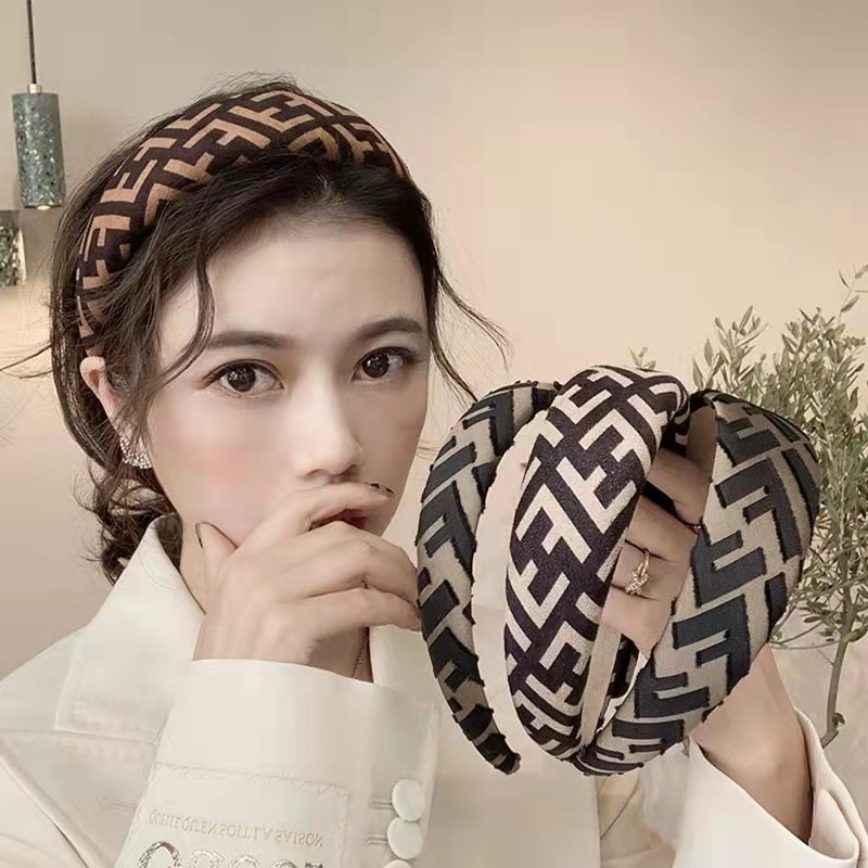 Bando Bandana Tebal Kekinian Desain Mewah - Headband Korean Aksesoris Murah