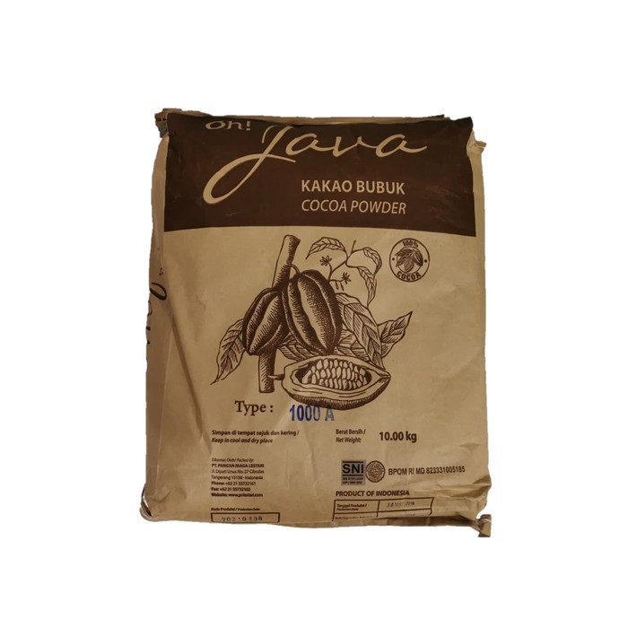 

Java Cocoa Classic Powder Premium Kakao Bubuk klasik 10kg