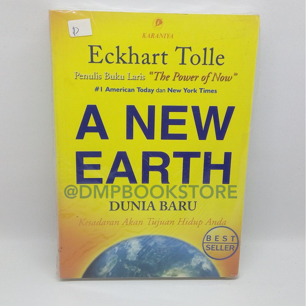 Buku A New Earth Dunia Baru Eckhart Tolle