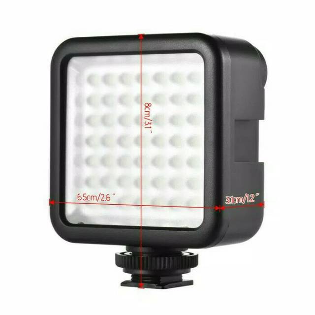 Led video light W49 for smarthphone DSLR camera