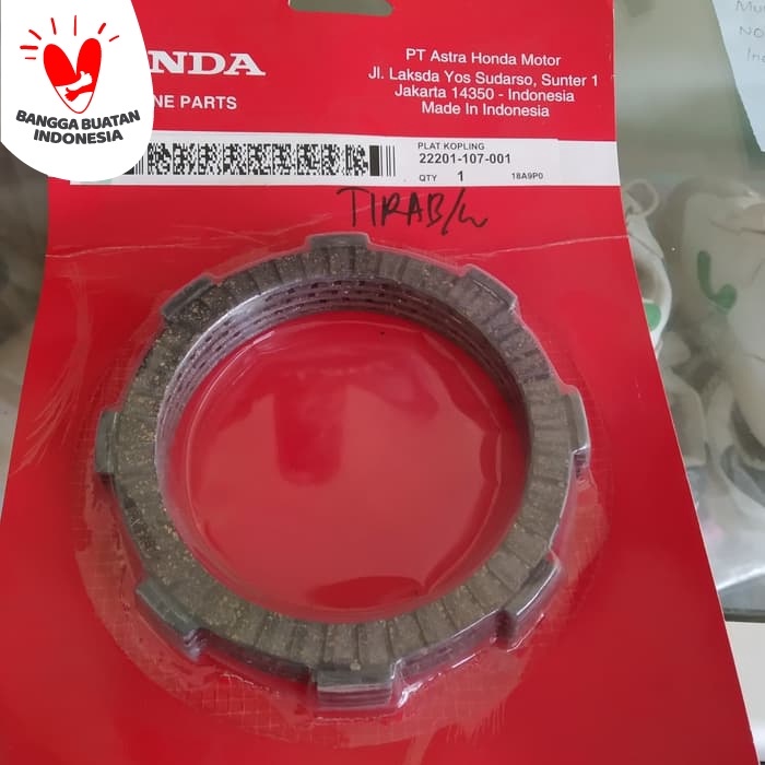 kampas kopling gl tiger megapro dll ori AHM ORIGINAL Original