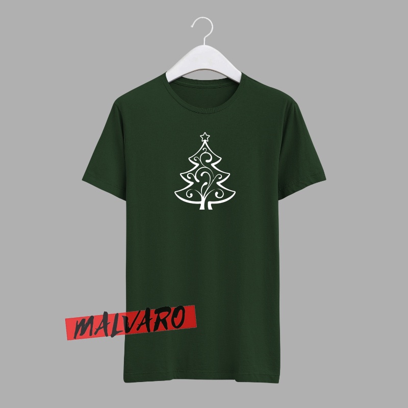 MALVARO-BAJU NATAL / KAOS POHON NATAL / KAOS NATAL 2021 / BAJU NATAL UNISEX