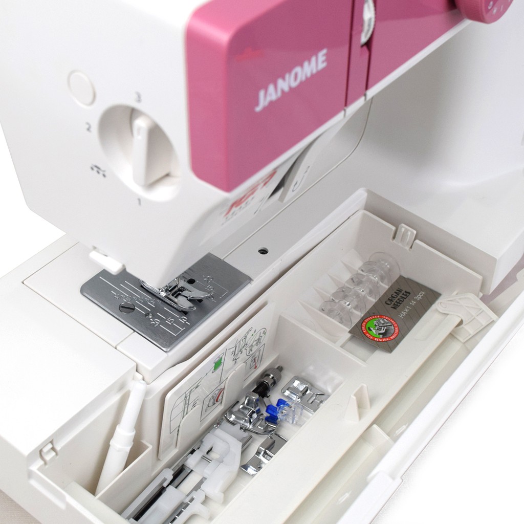 JANOME 1522PG LIMITED EDITION Mesin Jahit Portable Multifungsi