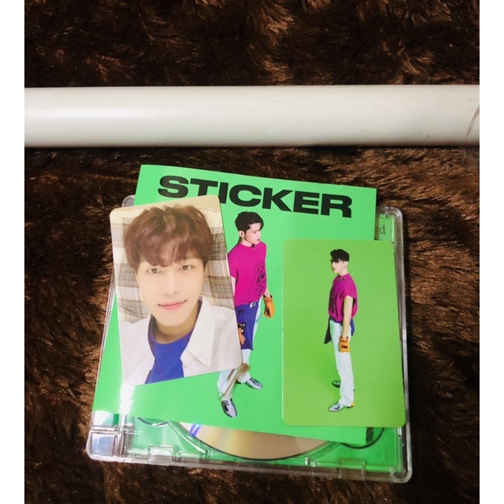 Nct127 Sticker Jewel case ver (Taeyong cover + Taeil AR PC + Taeyong AR Clip +Yuta Poster)
