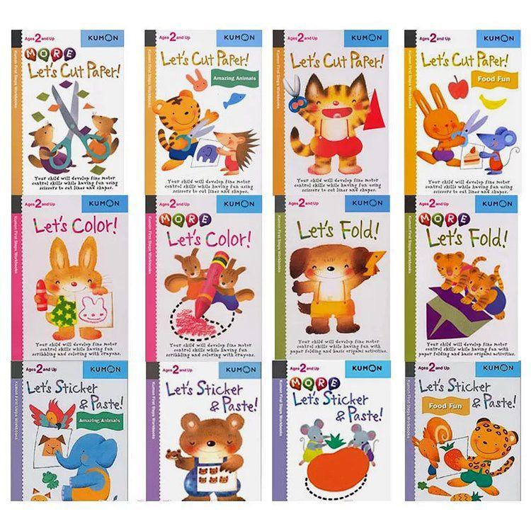 KUMON First Steps Workbook Ages 2 years