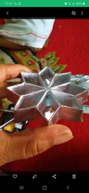 Paket Bintang Gandeng Jumbo - Cetakan Kembang Goyang