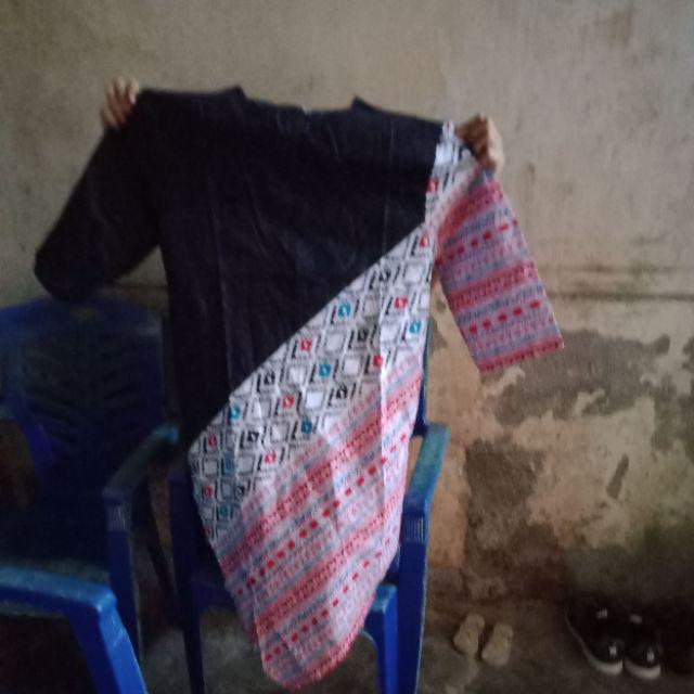 Terlaris Serut Genes Jelita Tunic Navbor Yelbor Whitbor Creambor Tunik Batik Modern Hrb030 Dolbi Dob