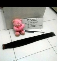 HairExtension pjg 60cm smoothing warna coklat