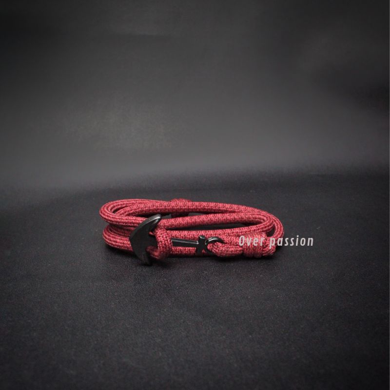 gelang pria / gelang prusik / gelang jangkar /gelang paracord /gelang tali PREMIUM