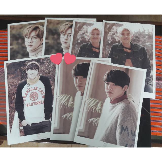 BTS MINI POSTER 2ND MUSTER 22920
