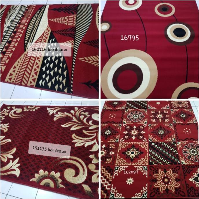 Karpet permadani ukuran 210x310 bordeaux collection