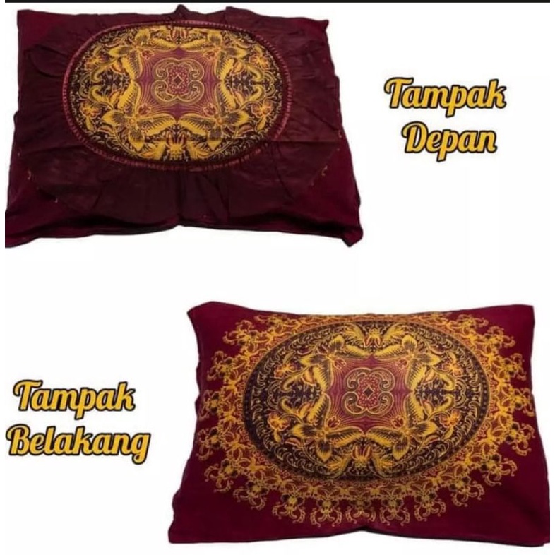 Sarung Bantal Batik Bahan Katun Halus