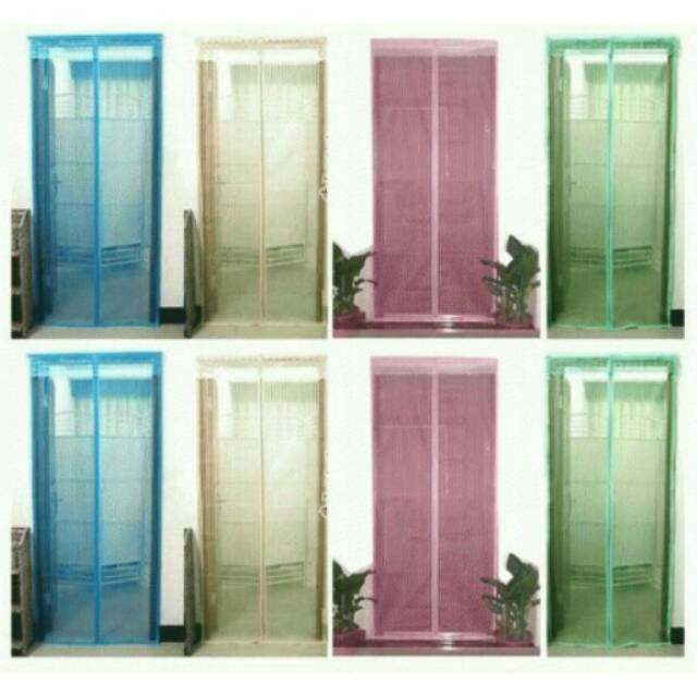 Tirai pintu magnet anti nyamuk import