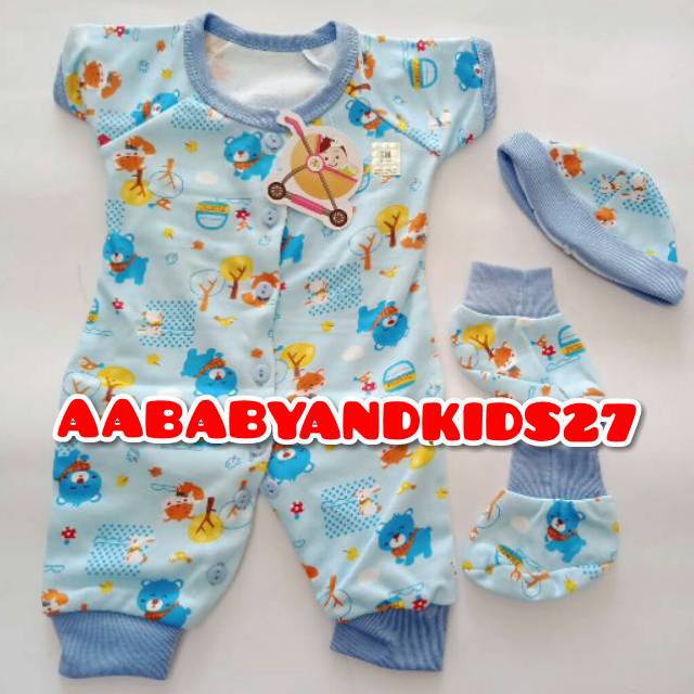 OVERALL VINATA WARNA  FULLPRINT-JUMPSUIT BAYI VINATA 3 IN 1-BAJU KODOK BAYI VINATA-SETELAN KULA