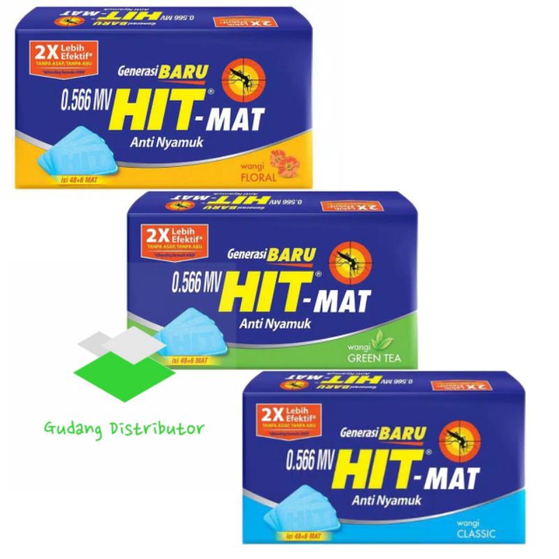 HIT MAT REFILL 48+6 (belum termasuk alat)