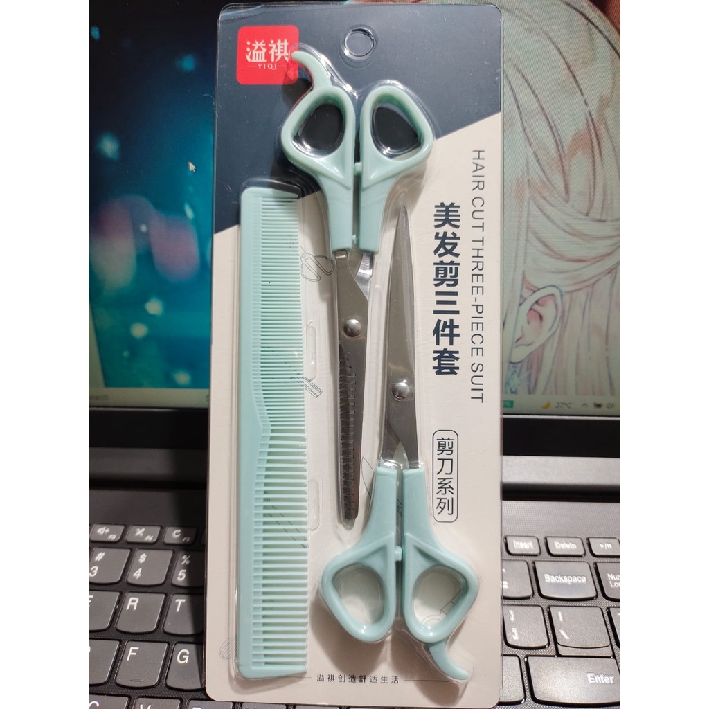 Terbaru  GUNTING GROOMING SET - Gunting Sisir Grooming Bulu Kucing Anjing