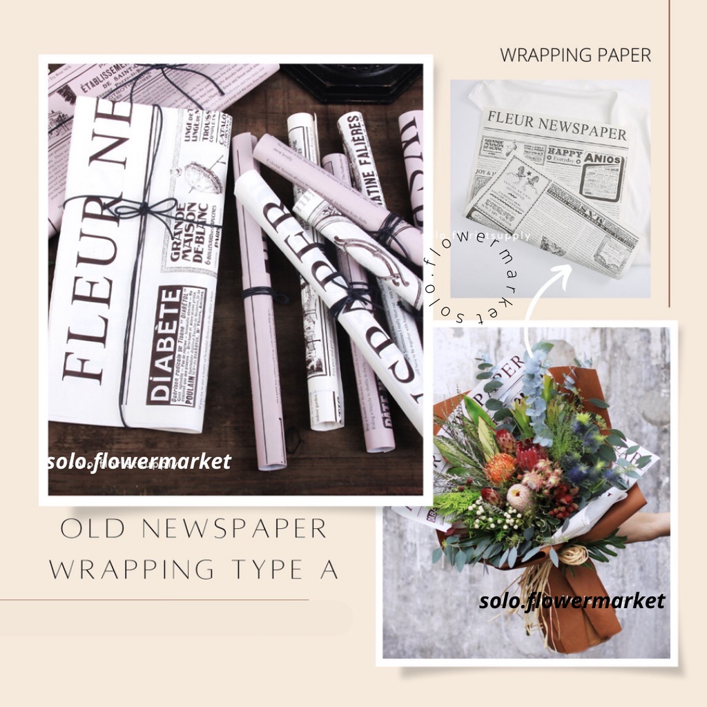 

ECER FLOWER WRAPPING OLD NEWSPAPER CRAFT KRAFT kertas kado motif vintage magazine KORAN korea bunga flower Kertas Poster / Props Foto Kinfolk Cover Magazine MAJALAH Fotografi PHOTOGRAPHY AESTHETIC MAGAZINE PEMBUNGKUS BUKET BOUQUET FLOWER WRAP TERMURAH