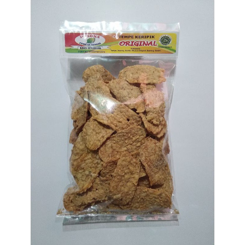 

Keripik Tempe Original 250 gr