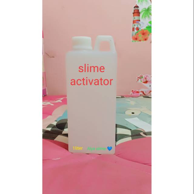 Jual Slime Activator 1 Liter Berat1200gr Shopee Indonesia