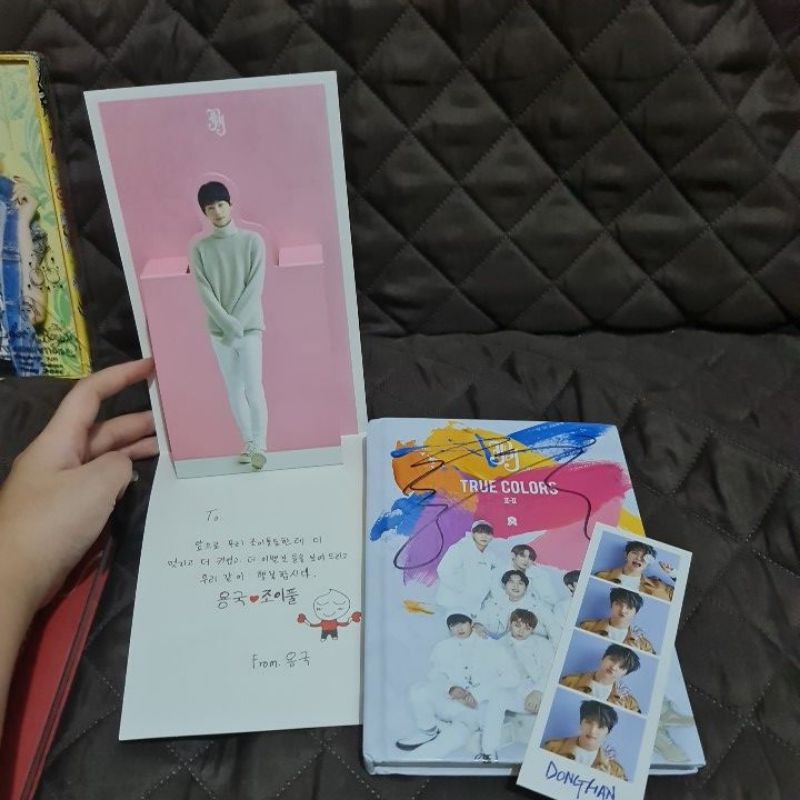 JBJ true colors album kpop signed