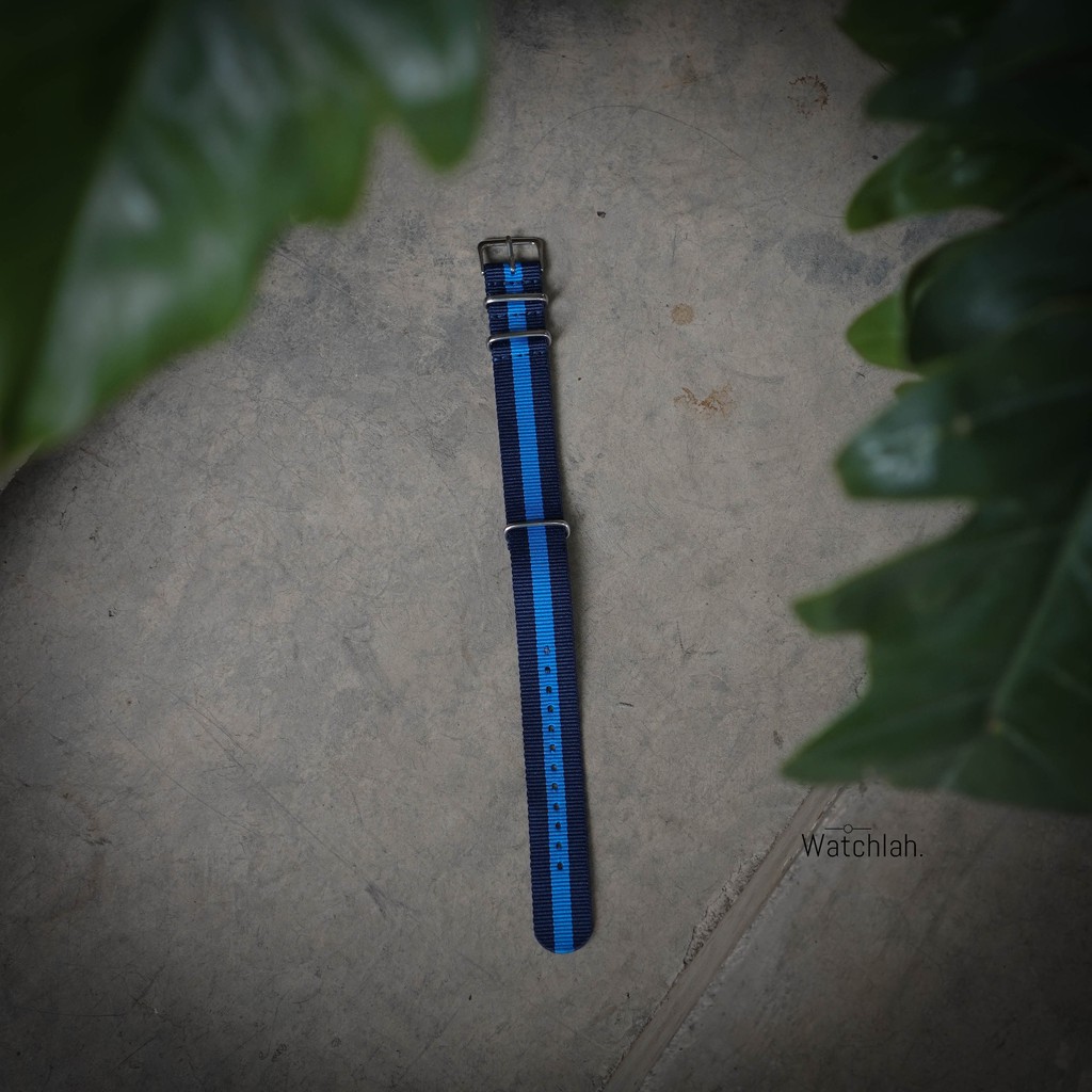 Watchlah Nylon Nato Strap - Atlantic