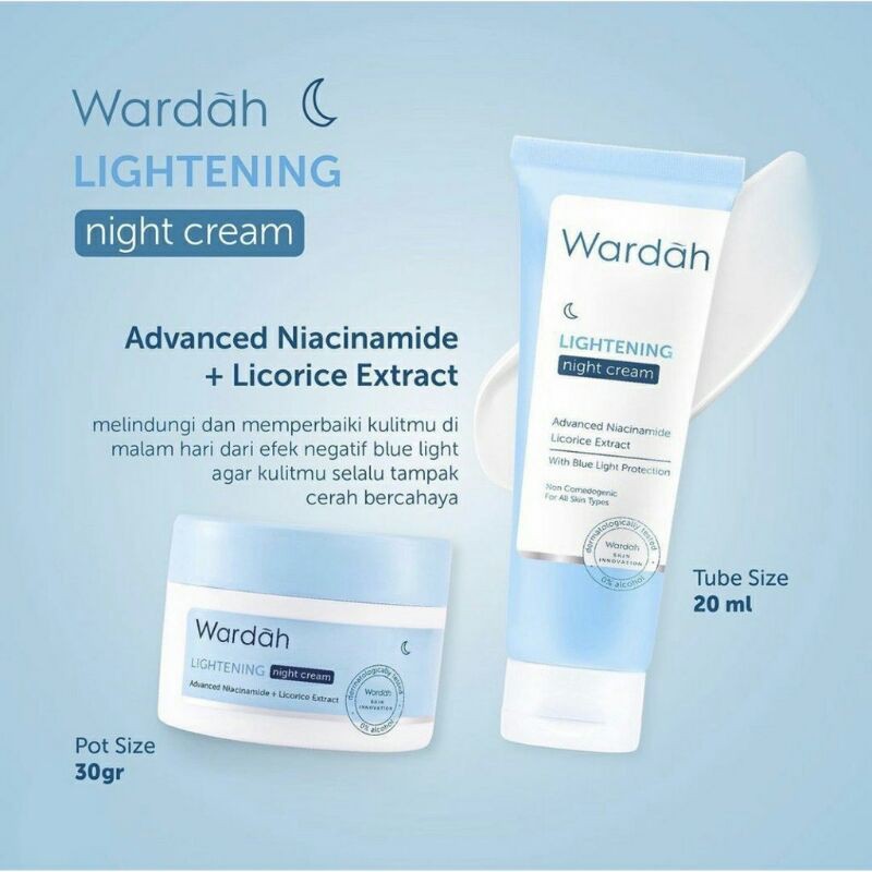 WARDAH Lightening Night Cream (Krim Malam)