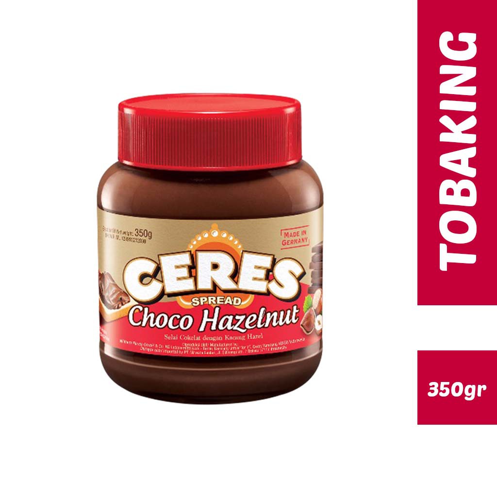 

Ceres Spread Choco Hazelnut 350 gr Selai Cokelat dan Kacang Hazel