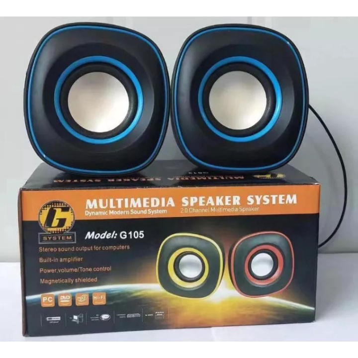 Multimedia Speaker Mini Laptop Komputer Series G101 G105 013G