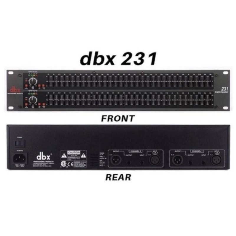 Equalizer dbx 231 terbaik