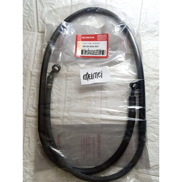 slang rem,cakram disk depan CRF 150 panjang 130 cm