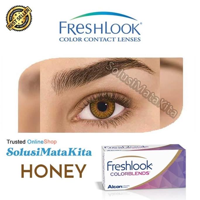 Softlens Freshlook ColorBlends - Honey 0.00 s/d -3.00 | Alcon