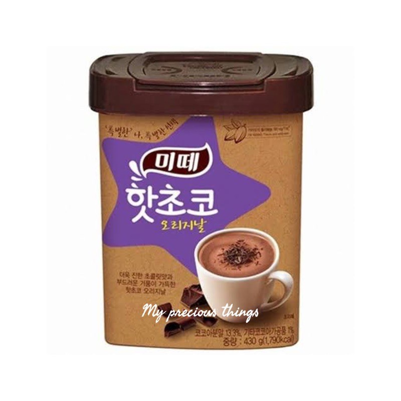 

Minuman coklat bubuk korea - mitte hanchoko 430gr