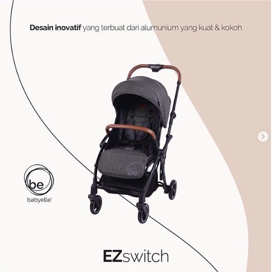 Babyelle Stroller EZ Switch S523 - Kereta Dorong Anak B/SBE-S523