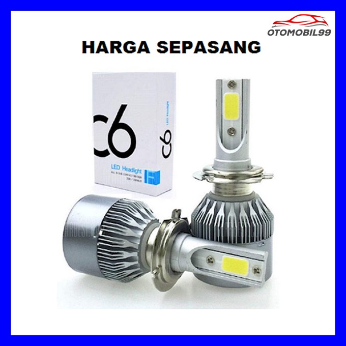 Lampu Lapu Head Lamp Headlamp Utama Depan H4 Hid LED Aksesoris Variasi Tambahan Mobil Toyota Daihatsu Suzuki Honda Mitsubishi Kuda Jazz Mobilio Avanza Xenia Sigra Aila Agya Vios Inova Apv Xpander Calya Jeep C6 H4 LED Murah Paling Super terang Import