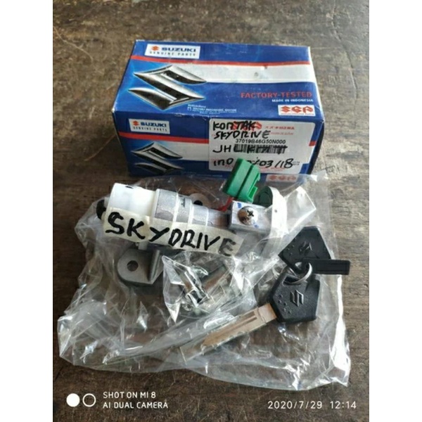 Kunci Kontak Assy Suzuki Skydrive Original Suzuki