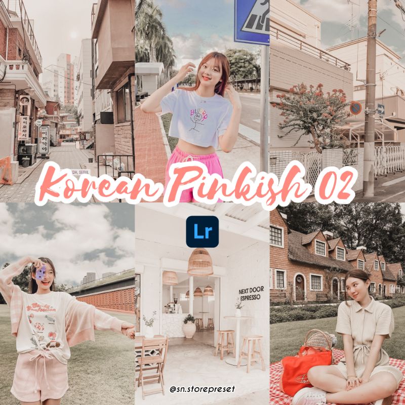 PRESET LIGHTROOM PREMIUM KOREAN PINKISH 2 (IOS dan Android)