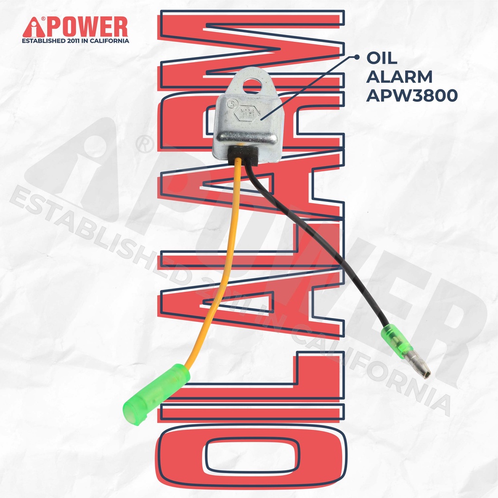 OIL ALARM UNTUK APW3800