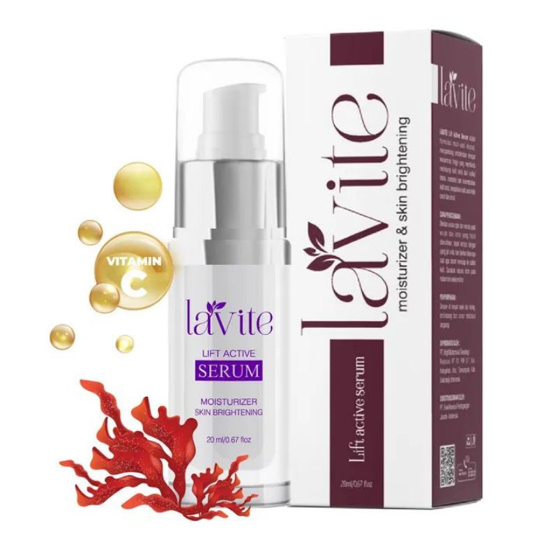Lavite Asli Serum Pemutih Wajah Terbaik Membuat Kulit Putih Bersih Halus Bpom Resmi