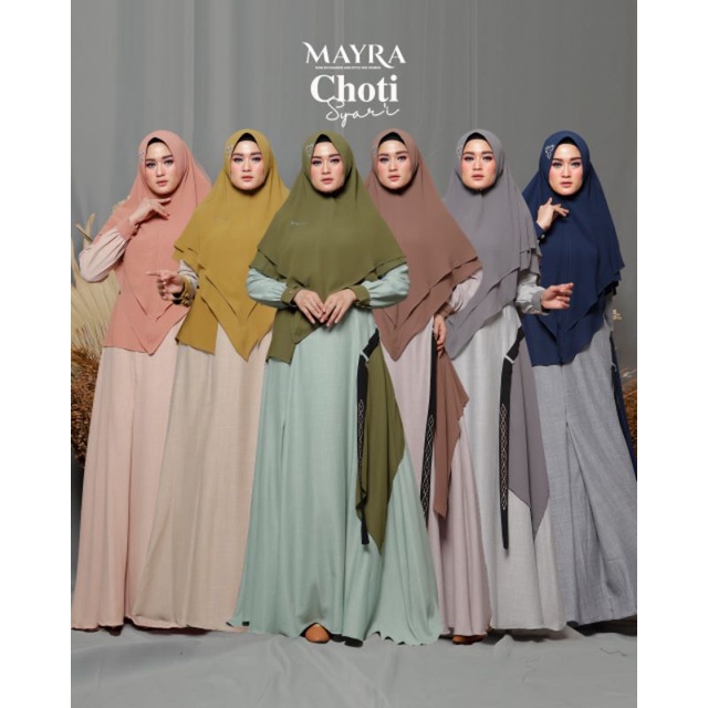 CHOTI SYAR'I BY MAYRA ORIGINAL ( READY STOK HARGA SALE)