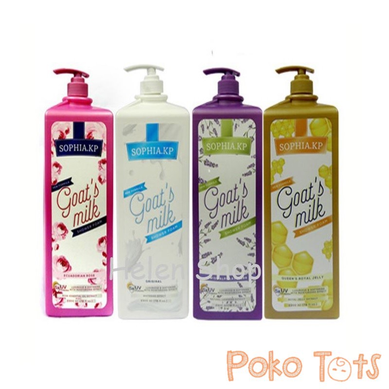 Sophia Goats Milk 2300ml Sabun Cair Susu Kambing Goat Milk